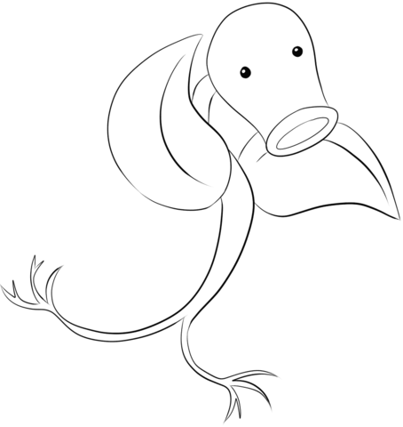 Bellsprout Coloring page