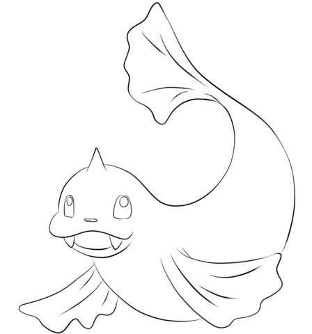 Dewgong Coloring page
