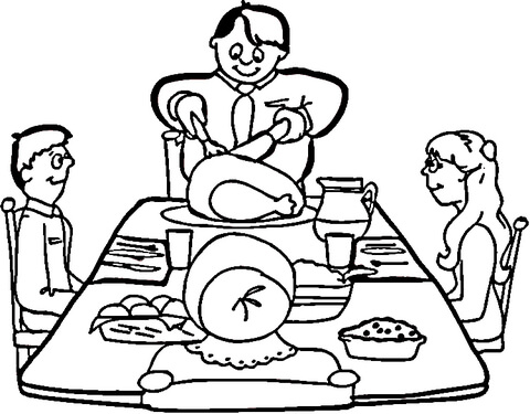 All Family Together  Coloring page