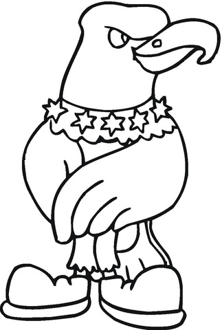 American Eagle Coloring page