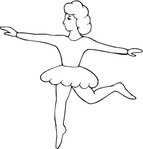 Ballet  Coloring page
