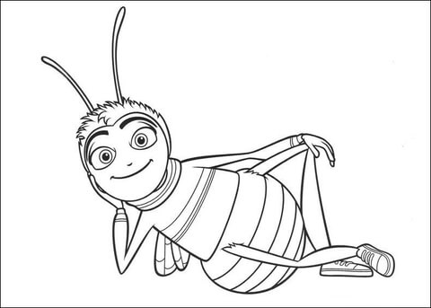 Barry B Benson  Coloring page
