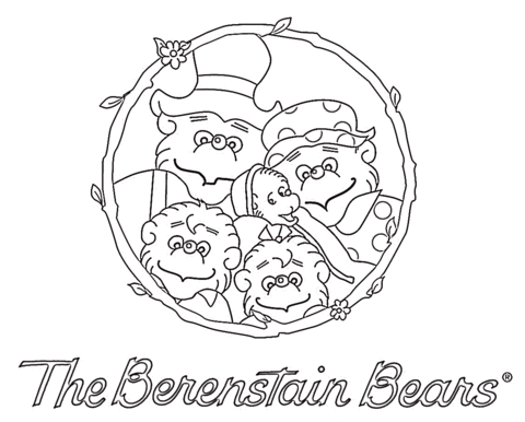 Berenstain Bears  Coloring page