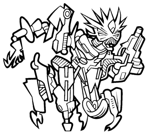 Bonecrusher  Coloring page