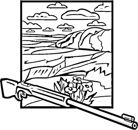 Canyon  Coloring page
