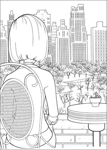 City View  Coloring page