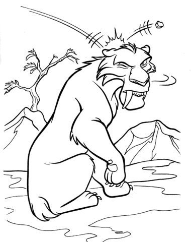 Dangerous Diego  Coloring page