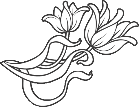 Decoration Flowers  Coloring page