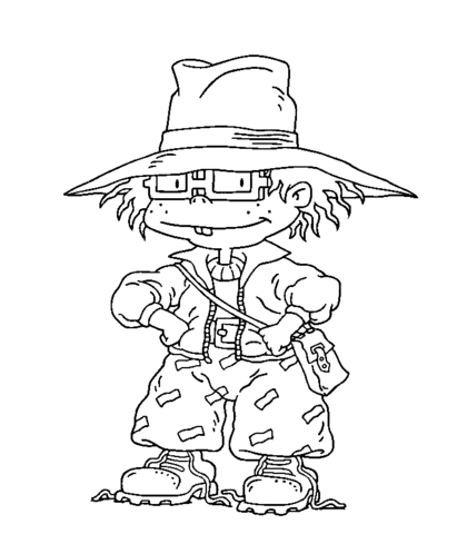 Funny Chuckie  Coloring page