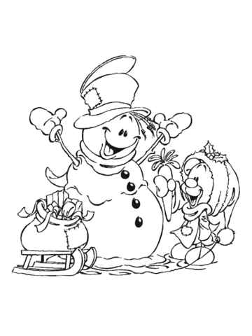 Happy New Year For Pimboli  Coloring page