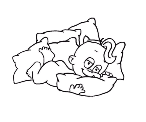 In The Pillows  Coloring page