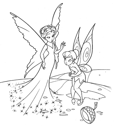 Queen Clarion Coloring page