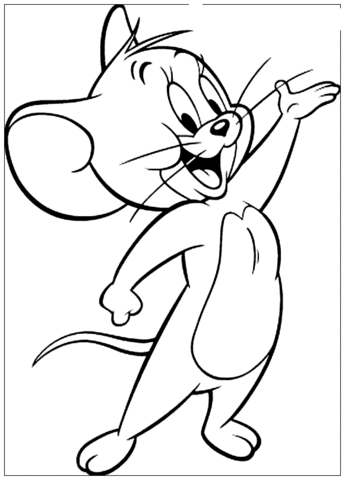 Jerry  Coloring page