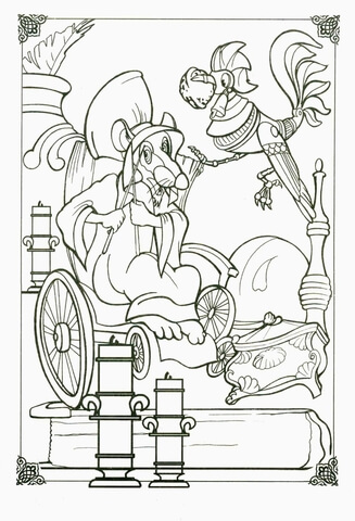 King Of All Mice  Coloring page