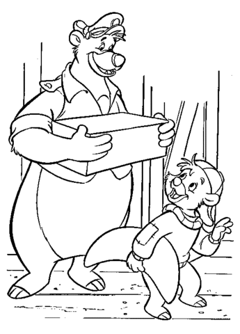 Kit Knows Where To Go  Coloring page