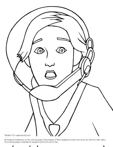Mom Is Shocked At What She Can See! Coloring page