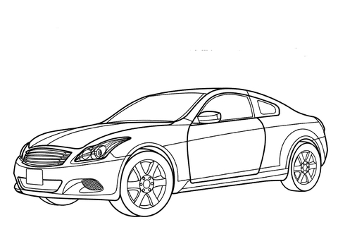 Nissan Skyline  Coloring page