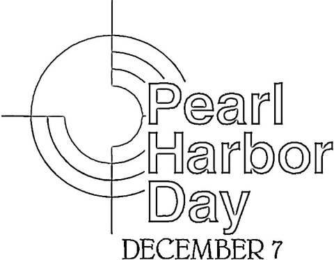 Pearl Harbor Day  Coloring page