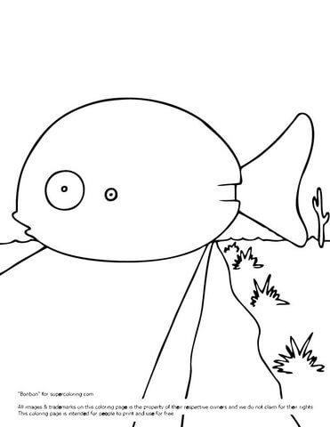 Fish Coloring page