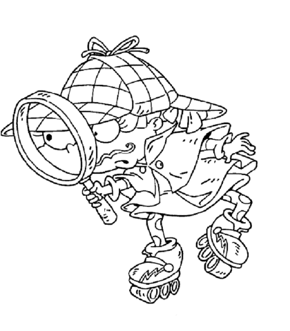 Sherlock Tommy  Coloring page