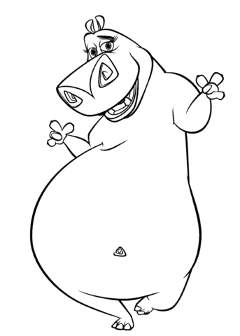 Smily Gloria  Coloring page