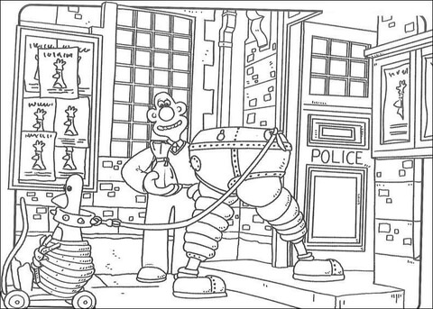 Wallace  Coloring page