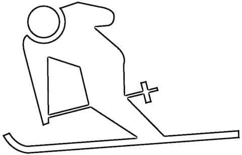 Winter Olympics  Coloring page