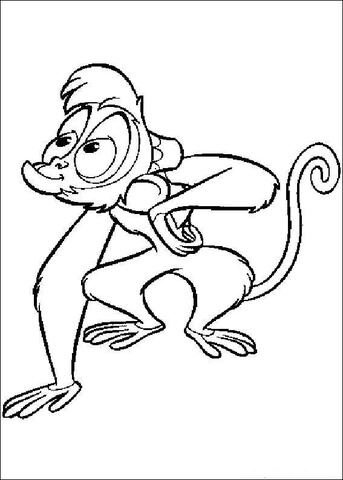 Abu  Coloring page