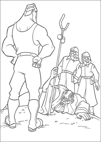 Rourke Coloring page