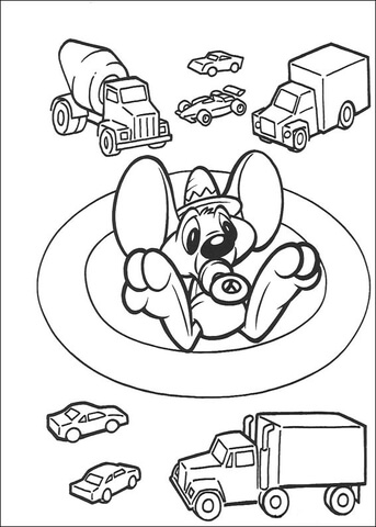 Baby Mouse  Coloring page