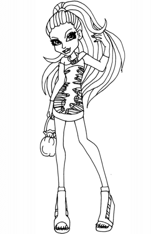 Back to School Abbey Coloring page