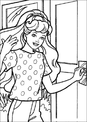Barbie 13 Coloring page