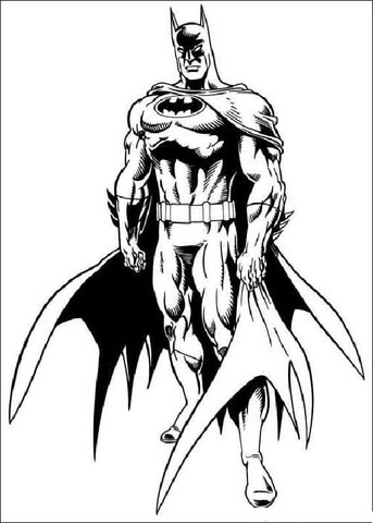 Batman Coloring page