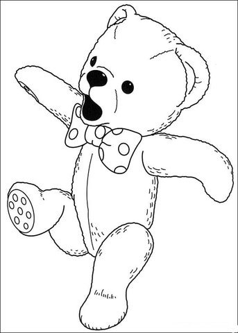Teddy Bear  Coloring page