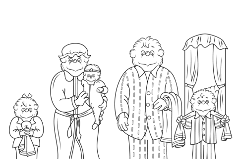 Berenstain Bears Coloring page