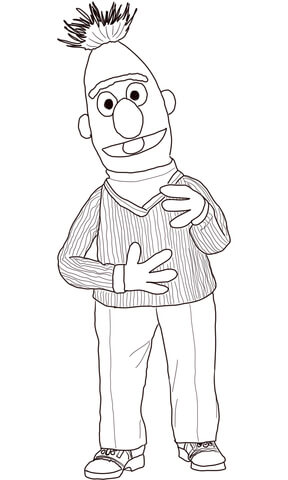Bert Coloring page