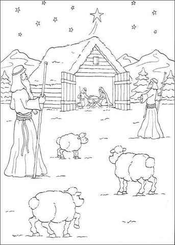Bible Story  Coloring page