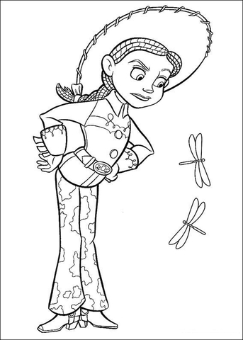 Jessie Coloring page