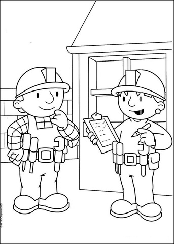 Bob And Wendy  Coloring page