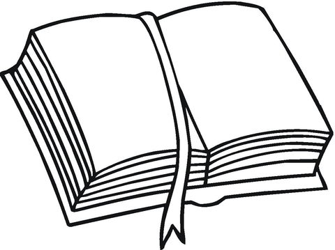 Bookmark Coloring page