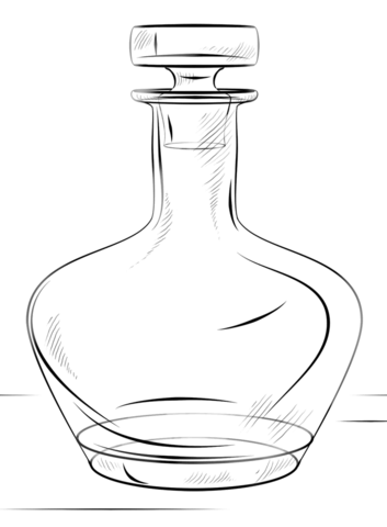 Bottle Coloring page