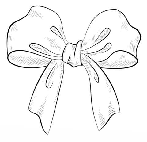 Bow Coloring page