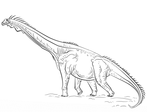 Brachiosaurus Coloring page