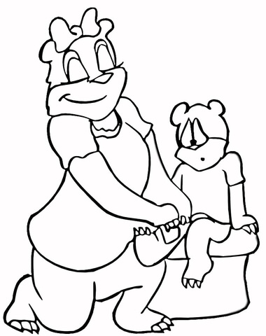 Care Bear  Coloring page