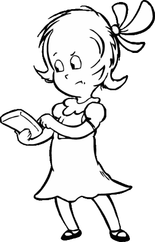 Sally Coloring page