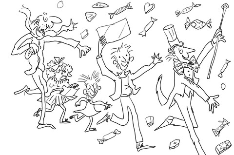 Charlie and the Chocolate Factory Coloring page