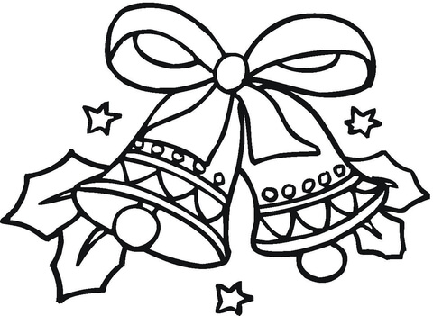 Christmas Bells  Coloring page