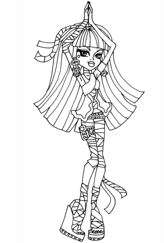 Cleo Coloring page