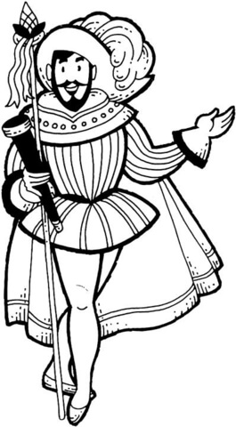 Columbus  Coloring page