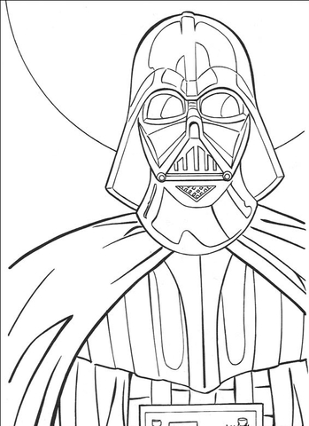 Darth Vader  Coloring page
